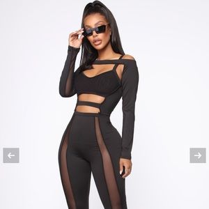 How I handle that Mesh jumpsuit